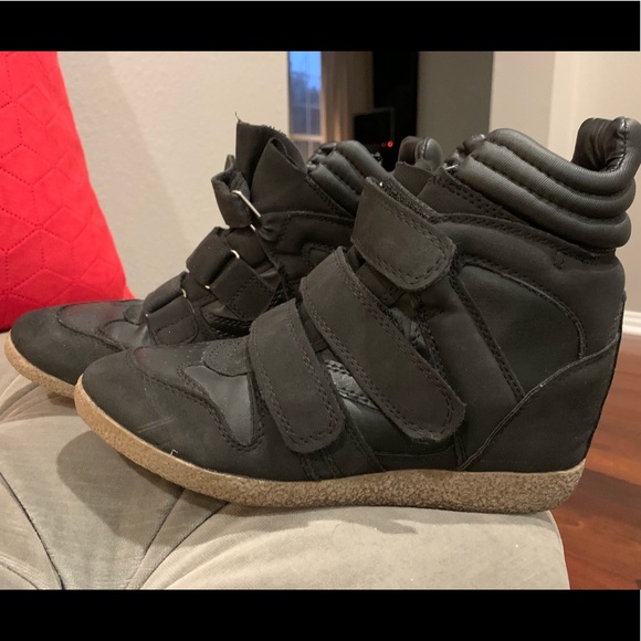 High-top Wedge sneakers - Picture 4 of 5